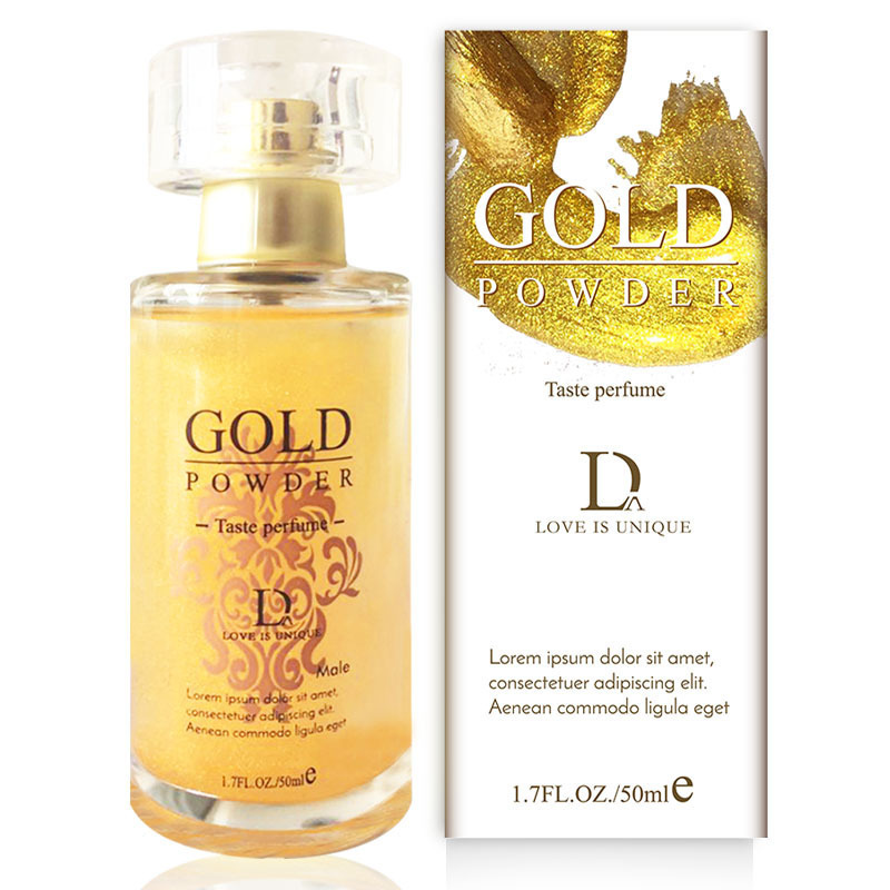 Solo amor hombre / mujer oro polvo perfume 50ml coqueteo romón perfume adulto sexo al por mayor