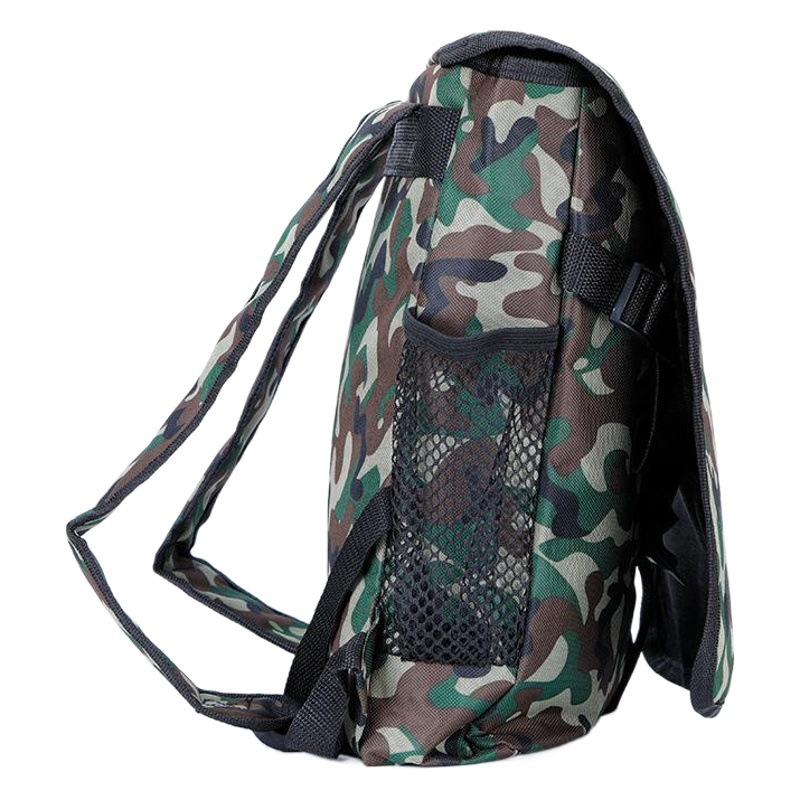 Zhongshan Manufacturer Wholesale 12V Lithium Battery Backpack Camouflage Outdoor Waterproof Dual-Shoulder Inverter Tea-Picking Machine Backpack