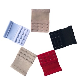 Stretch Elastic Three-Row Four-Button Stainless Steel Bra Extended Buckle Underwear Buckle Extended Buckle Bra Back Buckle