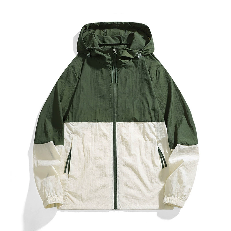 Источник производителя солнцезащитного крема для мужчин и женщин летом новая ультрафиолетовая защита с длинными рукавами тонкая куртка с капюшоном