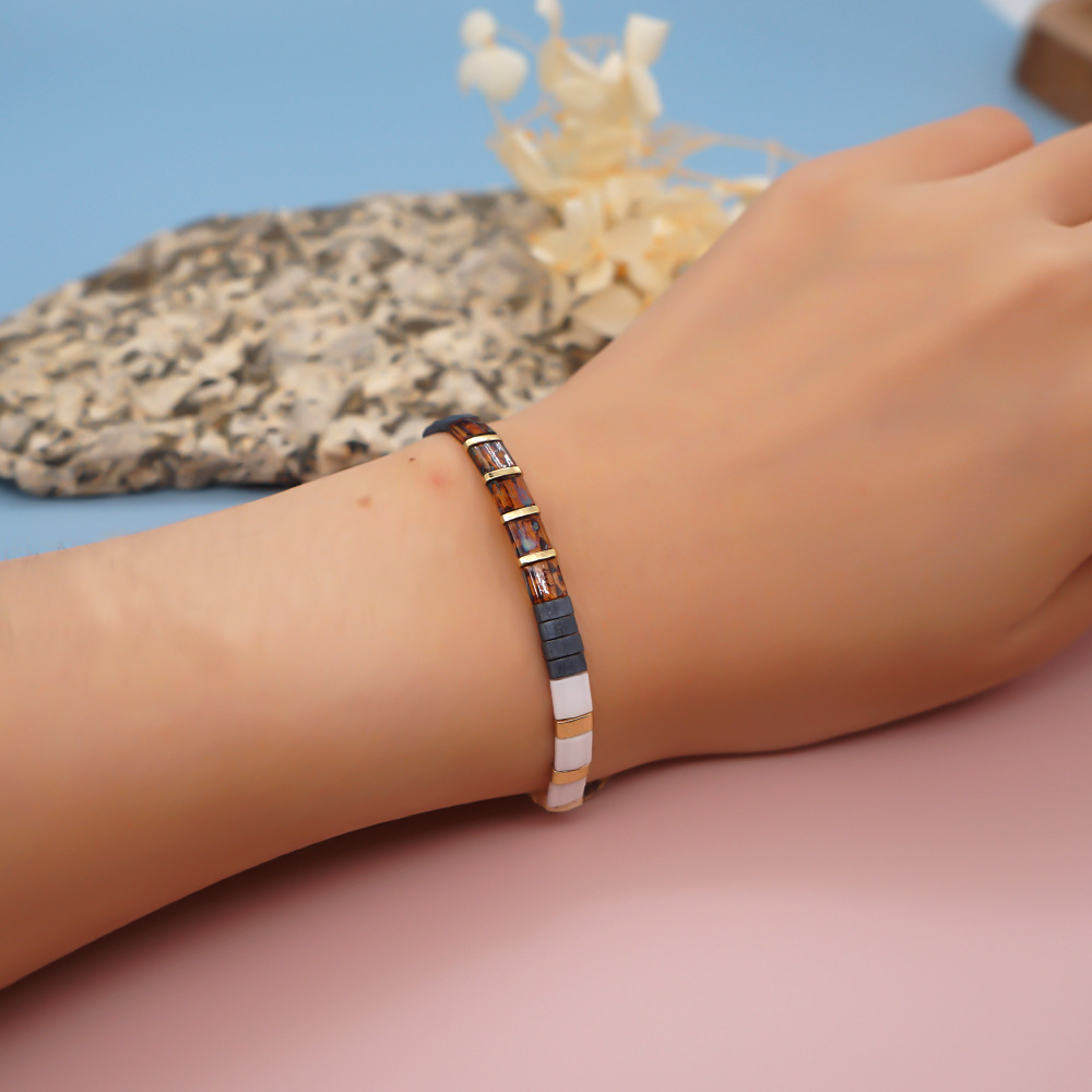 Mode Rhombus Keine Intarsien Großhandel Armbänder display picture 2