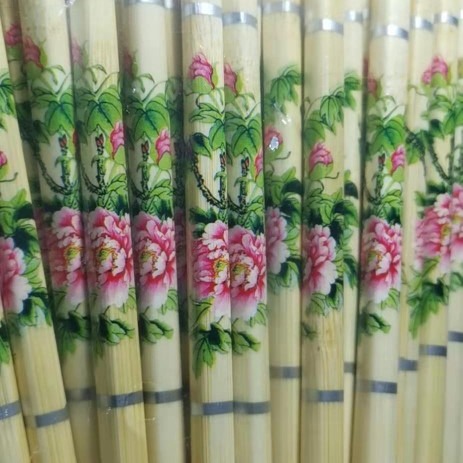 Printed Chopsticks Carbonized Bamboo Chopsticks Ruyi Color Printed…