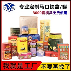 ブリキ箱カスタム長方形ポータブルビスケットキャンディ食品ブリキ箱包装ラウンド金属ブリキ缶製造工場