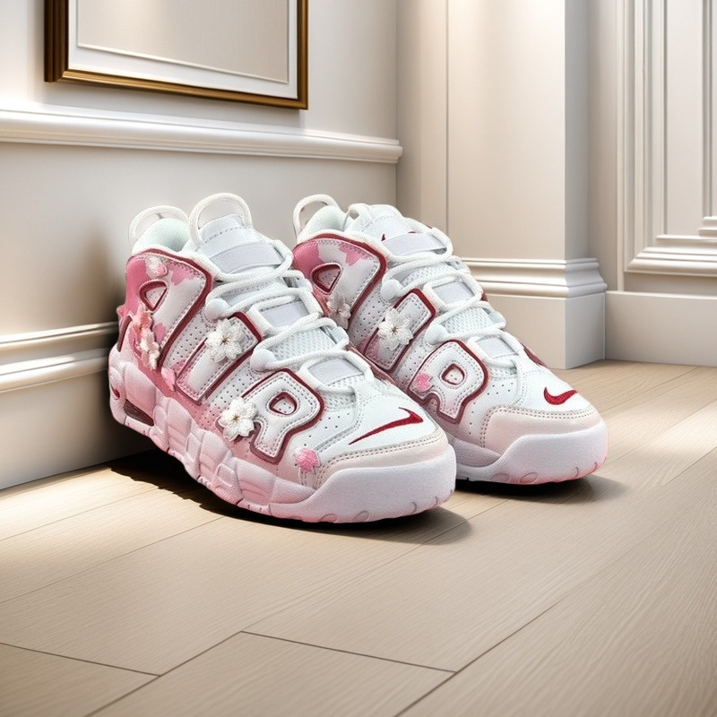 Zapatos Putian primavera y otoño nuevo estilo Pippen Big Air Panda zapatos de moda hombres y mujeres parejas cómodas y aumentadas zapatos deportivos zapatos de skate