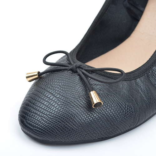 Women's Pregnant Butterfly Knot Black Slip-on Soft Sole Low-top Spring Summer Trade Egg Rolls Shoes 