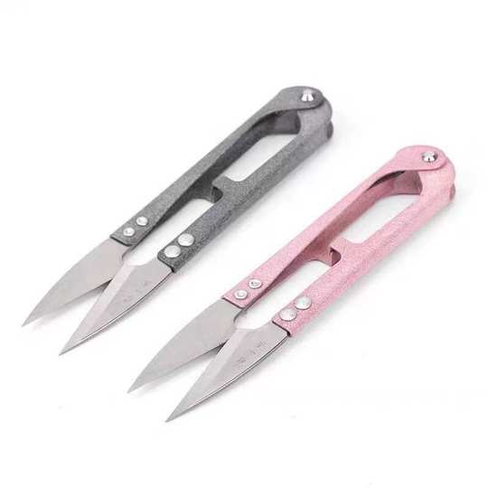 Authentic Zhang Xiaoquan small yarn shears 448s household sewing shears thread head fabric cross stitch industrial spring yarn shears