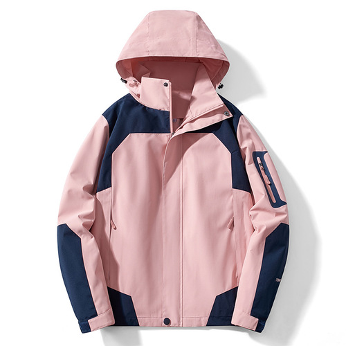 Men and Women's Mountain Series Single Layer Hiking Jacket Couple's Style Autumn and Winter Outdoor Waterproof Jacket