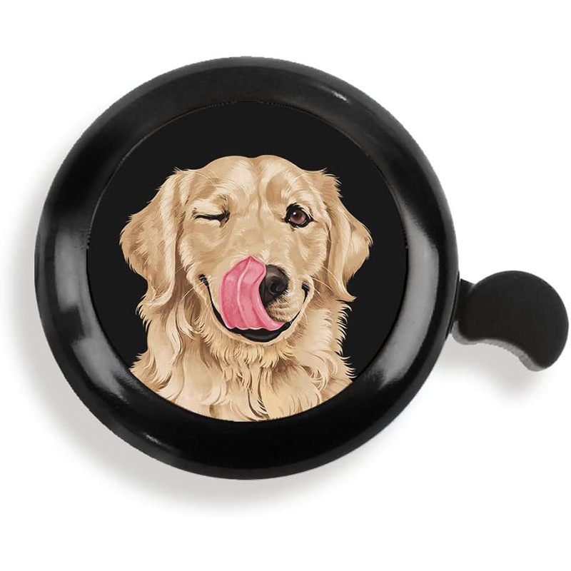 Dye Sublimation Blank Bicycle Bell Super Loud Universal Mountain Bike Bell Stroller Horn Bicycle Love Decorative Bell