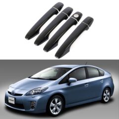 適用於09-15款豐田普銳斯拉手PRIUS車門把手碳纖紋門碗貼車身裝飾