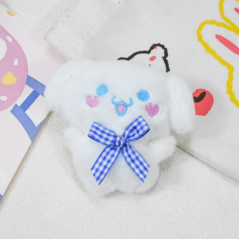 Sanrio, cute plush keychain, doll, backpack, pendant for students