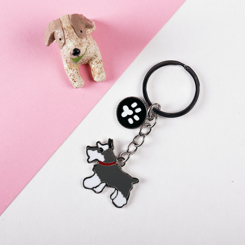 Tume 越境亜鉛合金ペット犬キーホルダーペンダントマルチカラーバッグペンダント亜鉛合金装飾品|undefined