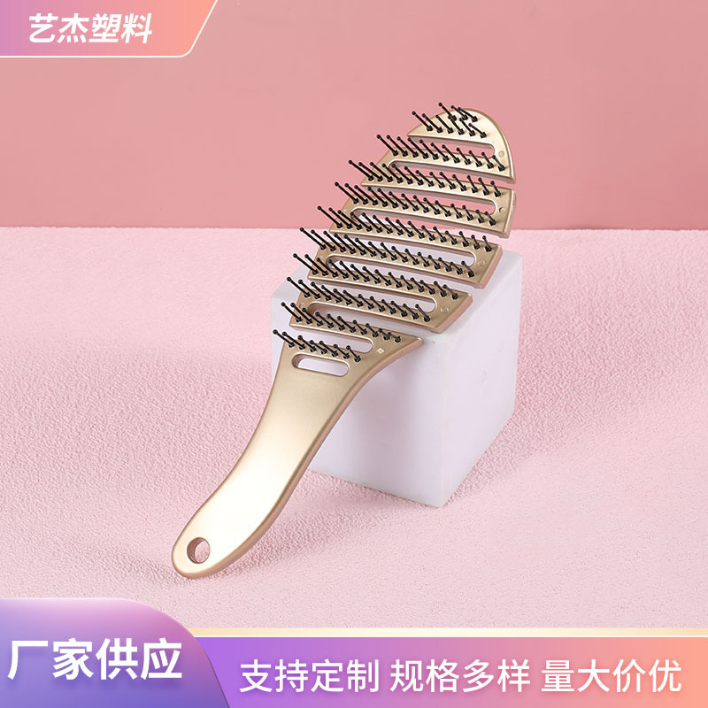 Fabricante de suministro de seco y húmedo doble uso ABS peinado casero costilla peinado peinado estilo de peinado