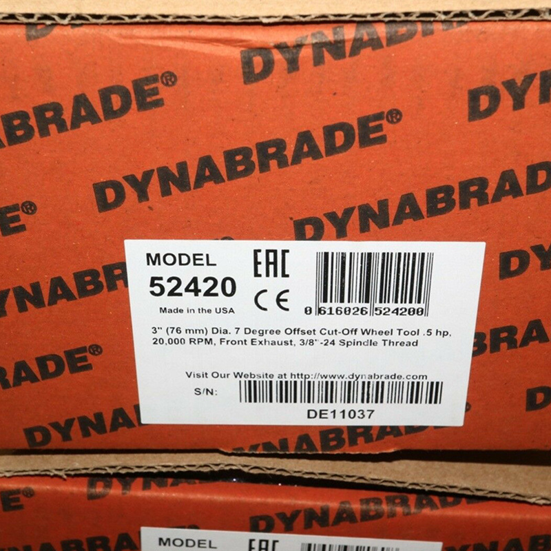 美国dynabrade丹纳布雷52420气动切割机 3寸气动砂轮机 风动切割机