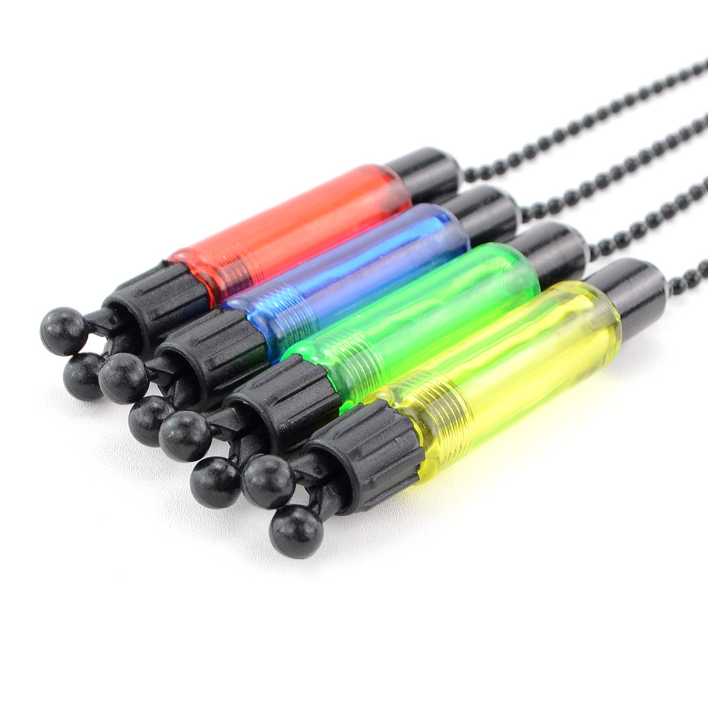 Componente de alarma de pesca con luz intermitente, tensor de picada de pez estilo europeo, swinger de cadena suave simple para pesca de carpas europeas