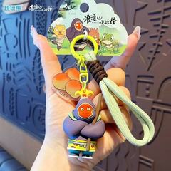 正版浪浪山钥匙扣创意可爱小妖怪书包包包公仔卡通挂件玩塑料其他