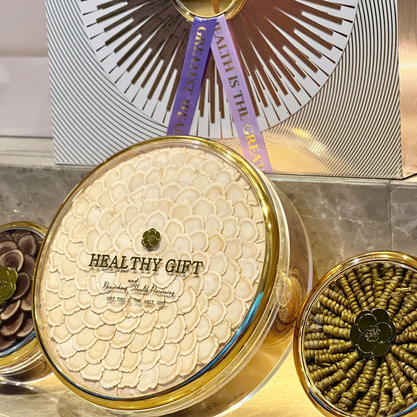 American Ginseng Gift Box Xi Yang Shen 200g Ready-to-Eat Herbal Wellness Gift for Parents and Elders specifications