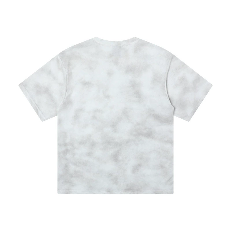 Куртка Road Vintage 2025 Лето новый стиль американский ретро тай-дай结果 Hand-painted Print Design loose short sleeves