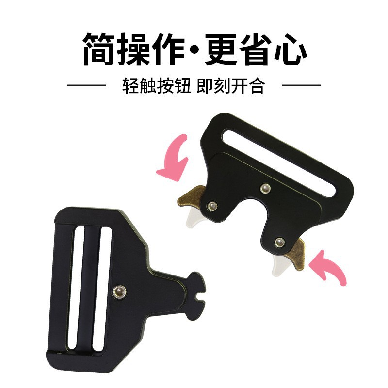 金属战术插扣宠物项圈扣多功能户外箱包背包卡扣多功能工装插扣