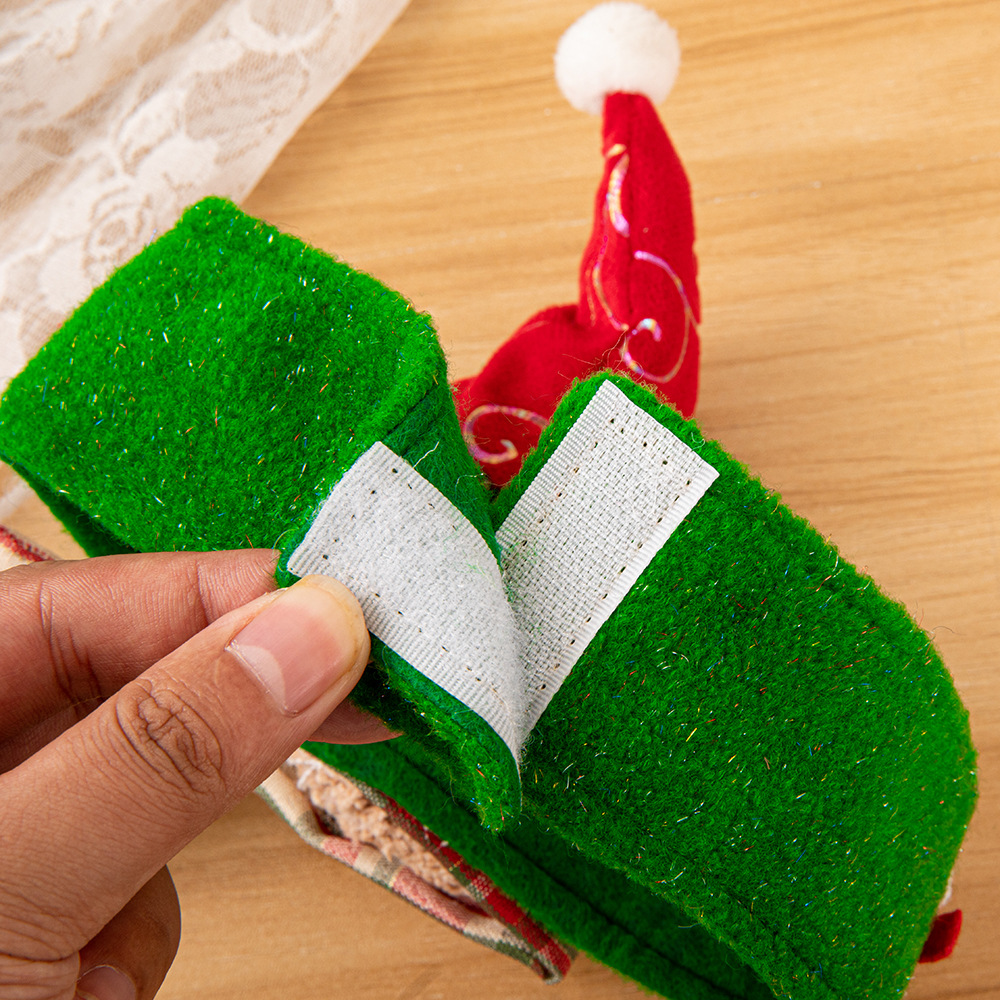 Cross-border Christmas curtain buckle decoration gingerbread man creative curtain hug home decoration wholesale Christmas curtain buckle