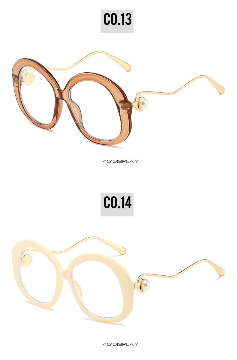 60g Weight Full Frame Glasses Structure Sunglasses Classification Ac, UV400 Protection Lens Material Round Frame Glasses Style Outdoor, Travel Occasion Color Block Pattern All Seasons Season Women's Gender Vacation, Simple Style Style Vacation Simple Style Color Block Ac UV400 Protection Round Frame Full Frame Women's Sunglasses 18