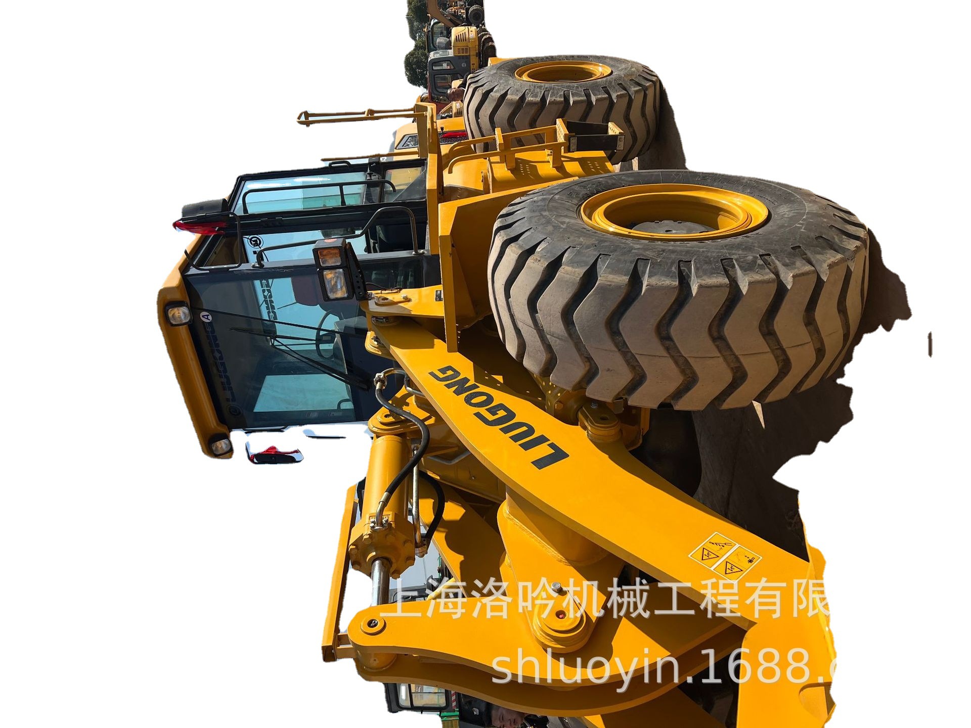 Vehículo de construcción usado Longgong 855N cargador carretilla elevadora sin envío 90% nuevo