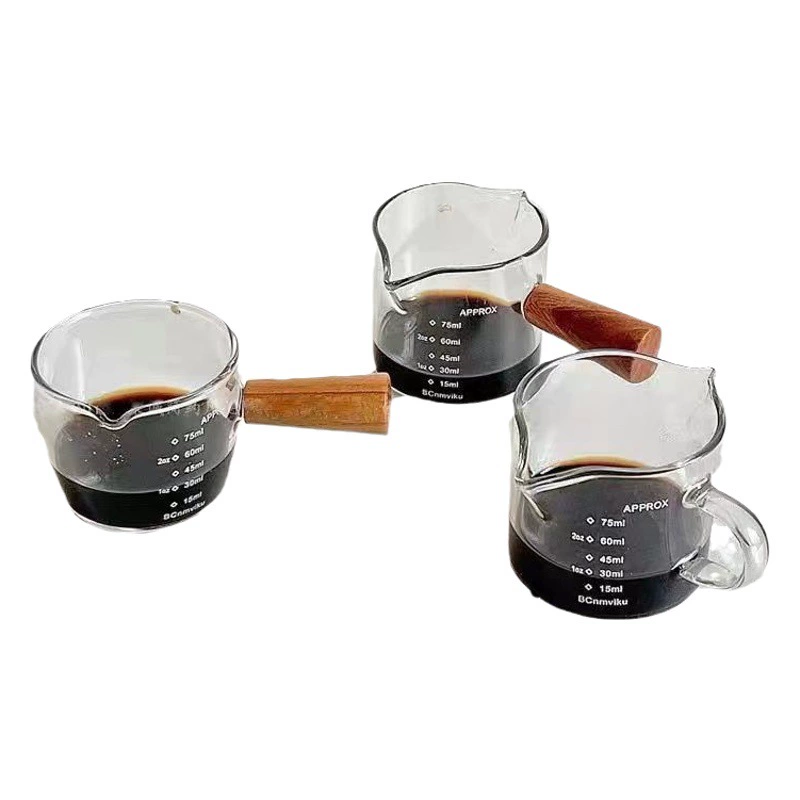 Молочный стакан в японском стиле маленькая чашка для молока эспрессо мини-банка для молока чашка для латте двойной рот маленькая чашка для молока посуда для кафе