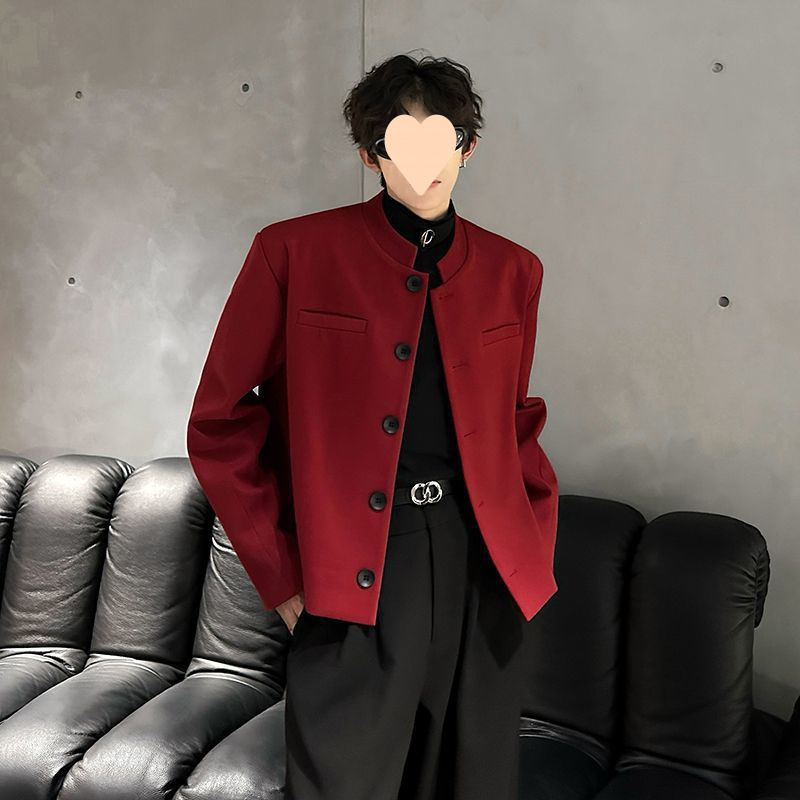 Burgundy [with shoulder pads]