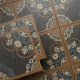 Antique Castle Tile Retro Imitation Wood Grain Floor Tile Kitchen Cafe Homestay Toilet Bathroom Entrance Tile