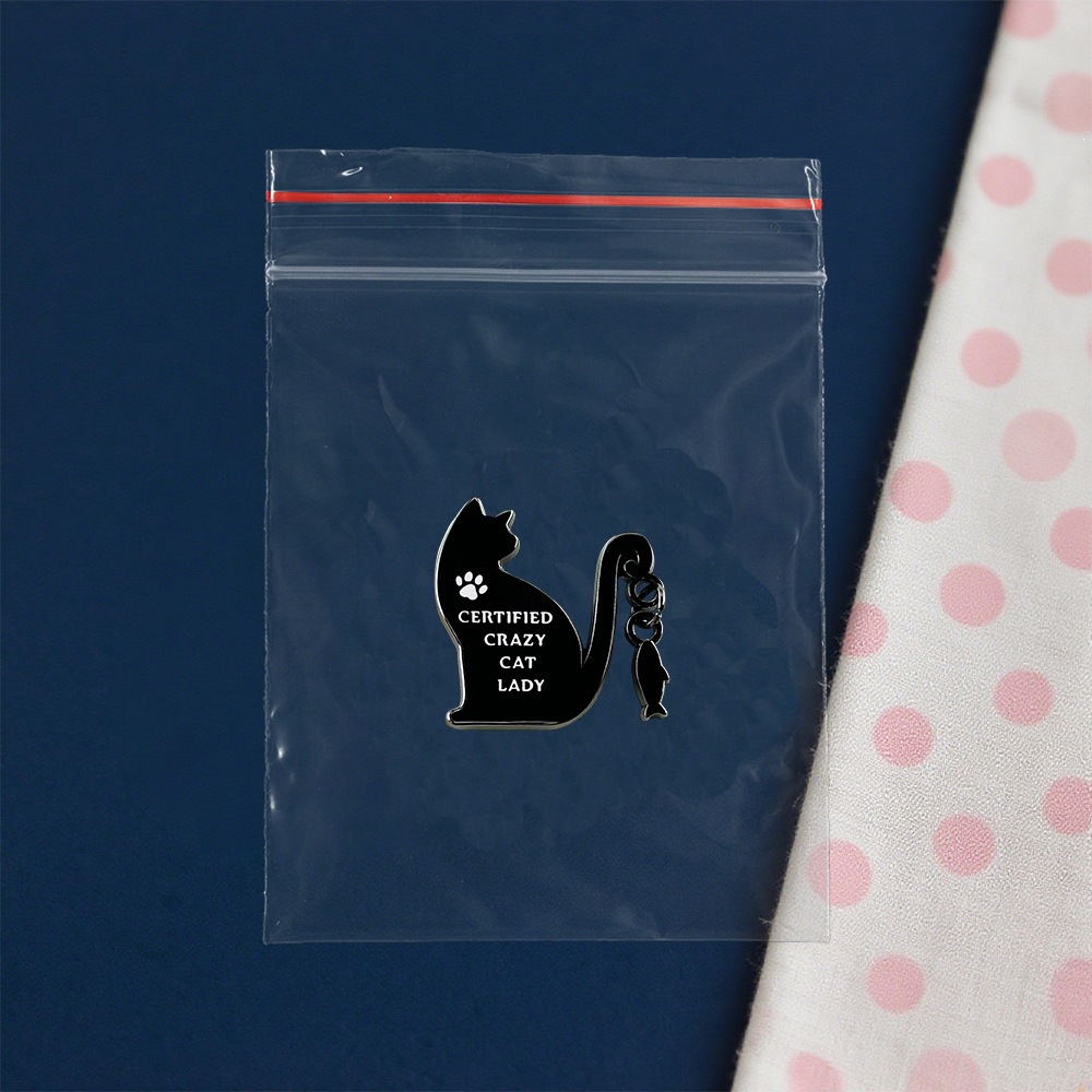 Cartoon-Style Enamel Pin with Pendant, Inspired Gift Lapel Pin Badge Accessory Series Decoration