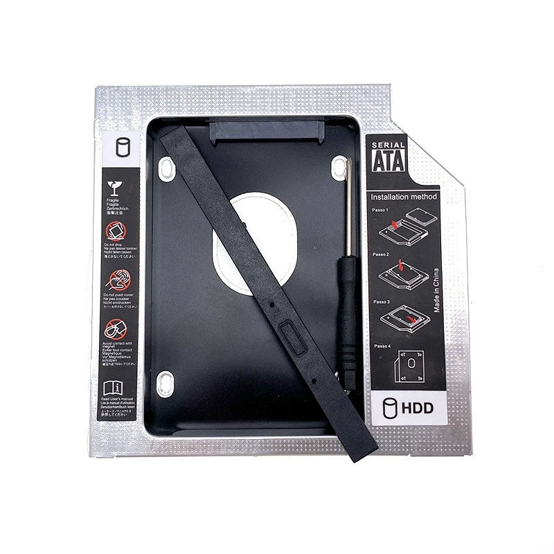 All -aluminum hard disk bracket SSD12.7/9.5 ноутбука механическая прочная легкая установка SATA3 HDD держатель
