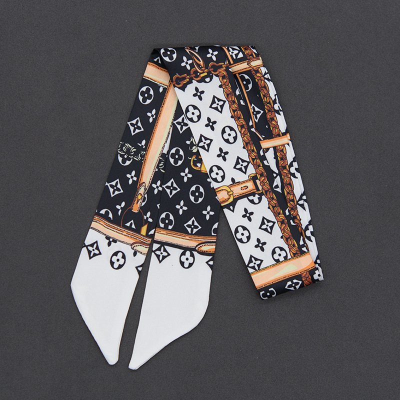 Una pieza de cabello combinado con mano coreana francesa joyería de bolsas de pañuelo largo joyería de cabello correa larga correa de cabello