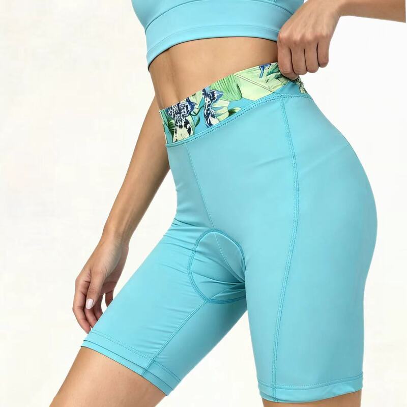 Spring and Summer Bright-Colored Cycling Shorts, Breathable, Comfortable, and Wear-Resistant, Suitable for Outdoor Sports, Professional Road Cycling, and Mountain Biking