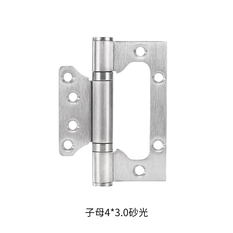 304 ステンレス鋼 201 ダブルヒンジ厚みのある 4inch ヒンジ木製ドアサイレントベアリングヒンジスロットレスドアヒンジ|undefined