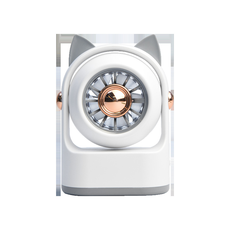 Explosiones Hyun Jin Moe Oso pequeño ventilador de escritorio USB carga portátil de verano habitación de los niños de escritorio ventilador eléctrico fabricantes