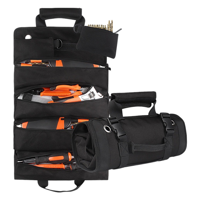 Bolsa de herramientas Gebolang, bolsa de herramientas portátil para reparación de automóviles, bolsa de herramientas para electricista, bolsa de herramientas enrollable portátil para hardware