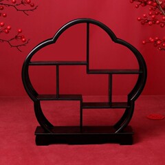 新しい中国風のデザートテーブル装飾品、婚約ペストリー、テーブル装飾、スナックスタンド、ティーブレイク、梅の花ディスプレイスタンド、炉スタンド