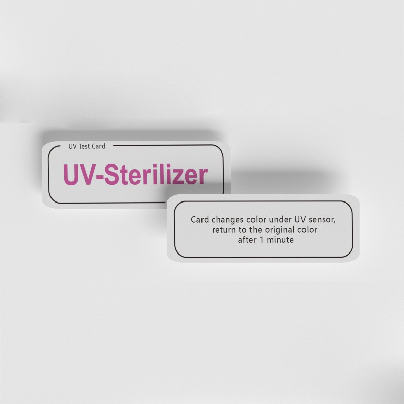 UVC band ultraviolet function detection card disinfection lamp…