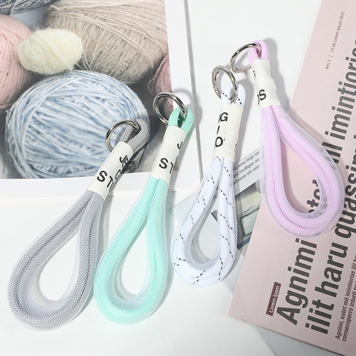 Ton bucket lanyard kettle cup large capacity fluorescent color sling schoolbag bucket mobile phone case fluorescent lanyard