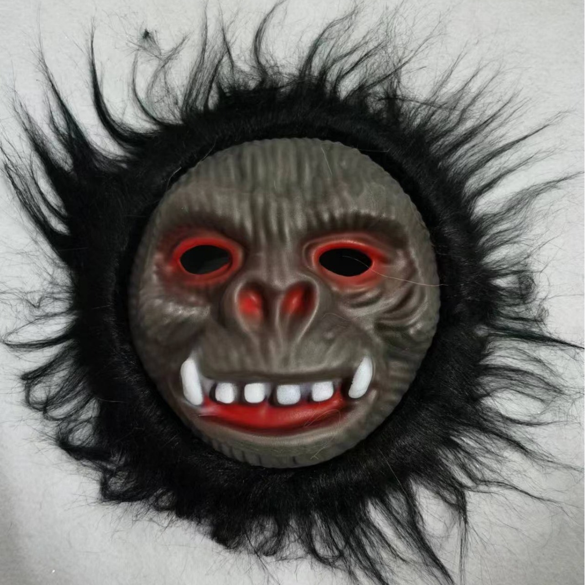 Máscara EVA con borde de piel animal, tigre, león, leopardo, para Halloween y ferias, venta caliente de fábrica