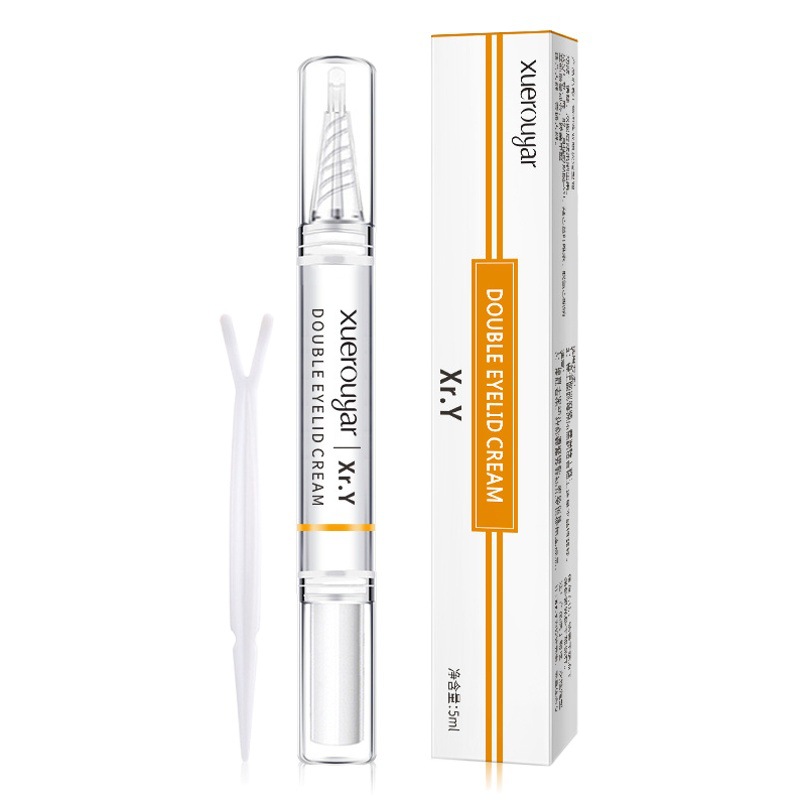 Xuerouya Double Eyelid Styling Cream Natural Traceless Double Eyelid Patch Long-Lasting Styling Waterproof Eyelid Cream Wholesale Genuine