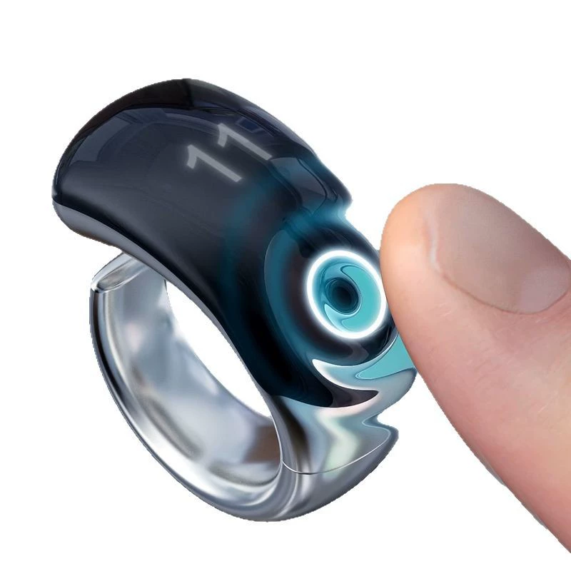2025 Smart Ring Новое портативное носимое мини-кольцо с функцией напоминания времени и Bluetooth