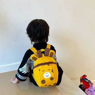 Anti-Lost Backpack Infant 1-3-5 Years Old Cartoon Cute Baby Small Schoolbag Kindergarten Children's Backpack
