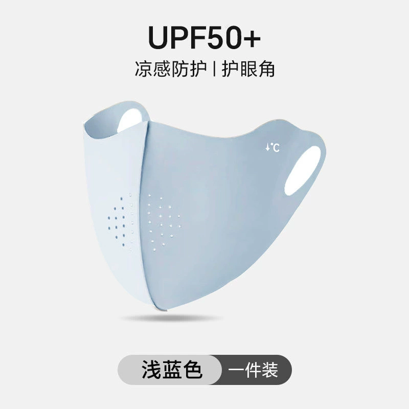 Summer breathable high quality silk medical mask, new collection, sun protection, UF-protection, eyes protection