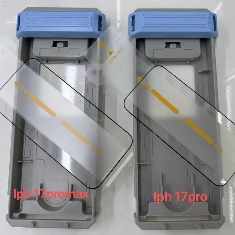 适用iphone17promax3D热弯AR抗反射滚轮无尘舱苹果17超细边钢化膜|undefined