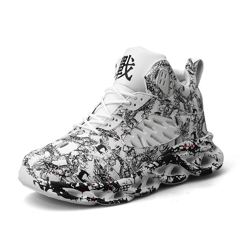 Cross-Border Yuanyang High-Top Shoes for Men, Spring, Autumn, and Winter 2024 New Men's Shoes, Putian Trendy Sports Shoes, Basketball Casual Shoes Cross-Border Yuanyang High-Top Shoes for Men, Spring, Autumn, and Winter 2024 New Men's Shoes, Putian Trendy Sports Shoes, Basketball Casual Shoes