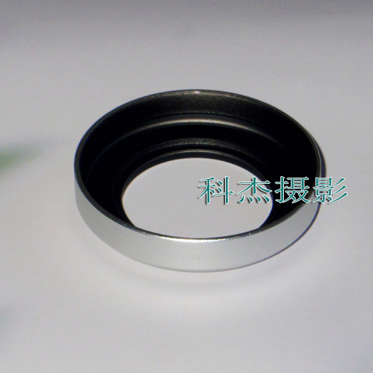 실버 HN-40 후드 니콘 DX 16-50MM F3.5-6.3VR 마이크로 단일 렌즈 46MM