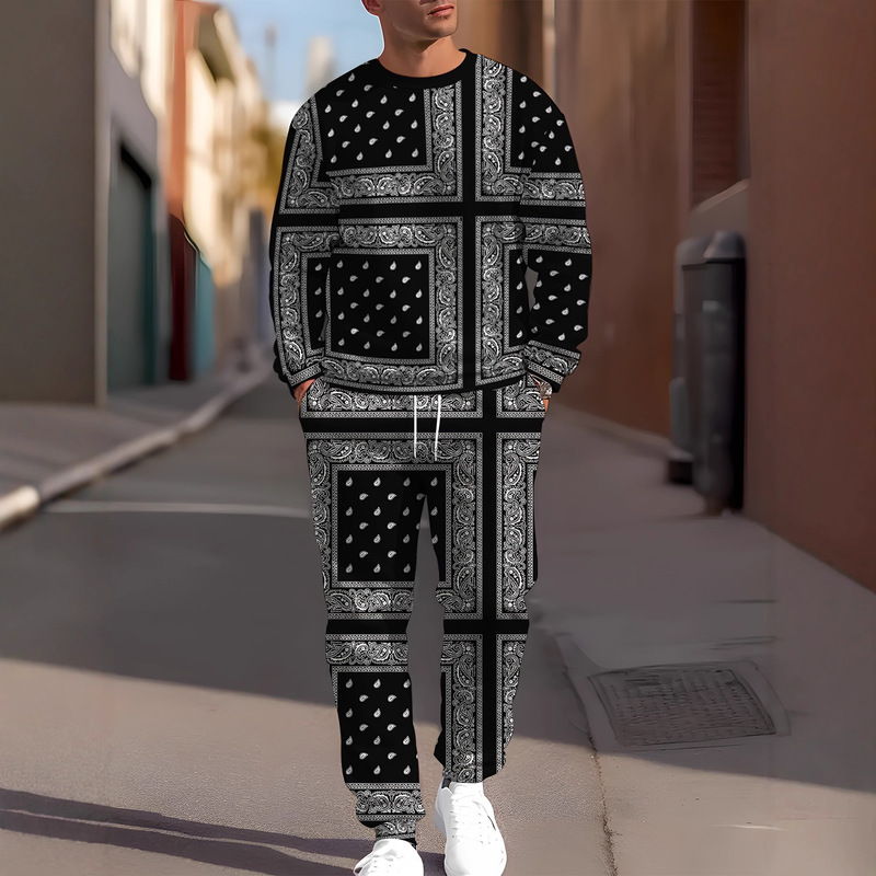 3D Printed Trendy Men's Hoodie Sweatshirt Suit Holiday Printed Sports and Leisure Two-Piece Set Ebay Amazon 3D Printed Trendy Men's Hoodie Sweatshirt Suit Holiday Printed Sports and Leisure Two-Piece Set Ebay Amazon