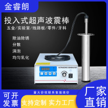 投入式超声波震棒清洗机设备乳化破碎提取细胞消泡破碎实验室振棒