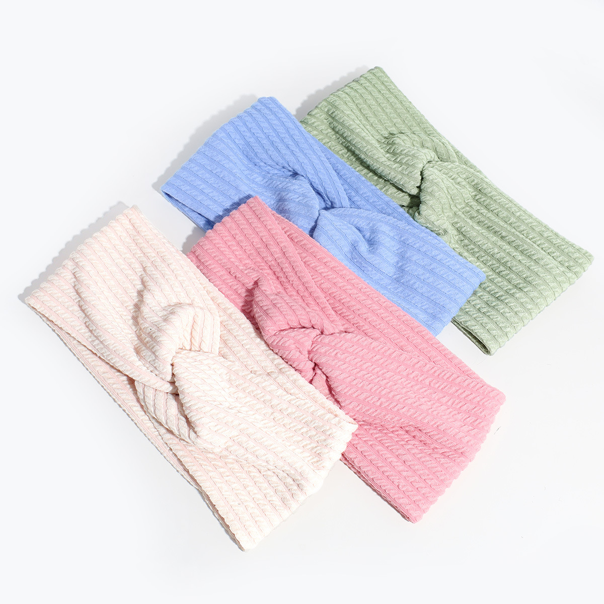 Simple Style Bow Knot Cloth Handmade Hair Band 1 Piece display picture 3