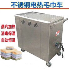电加热毛巾消毒车电热手推车电蒸箱美容院高温消毒柜足浴疗毛巾车